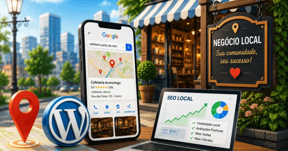 aprenda o SEO e GEO no wordpress
